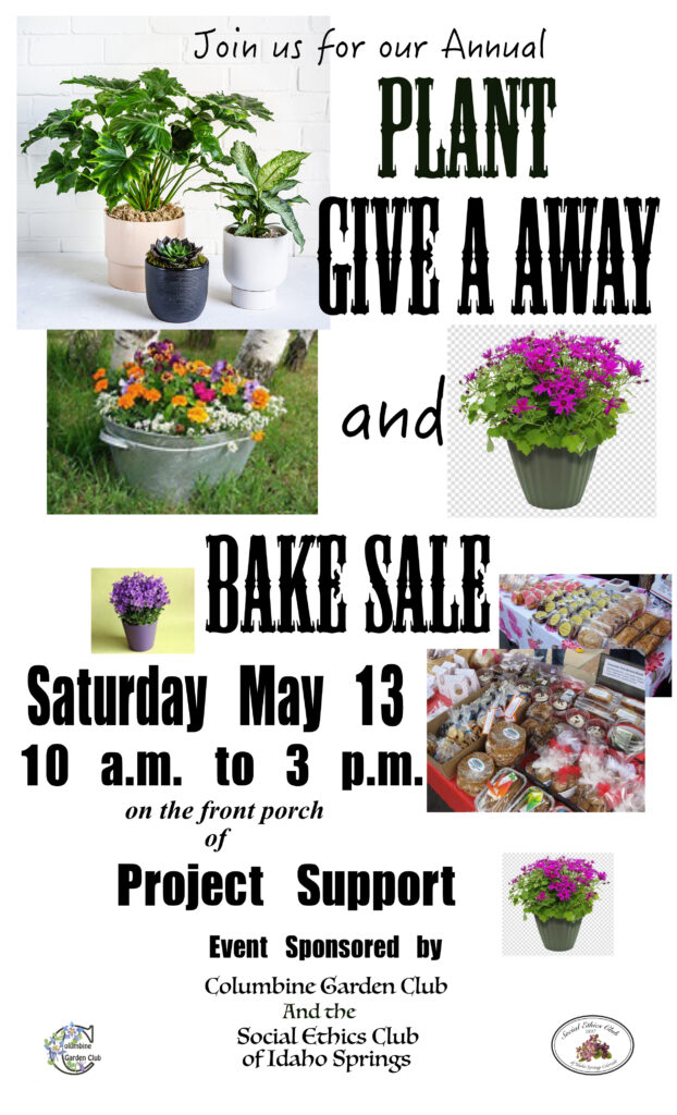 2023 Plant Giveaway and Bake Sale - Columbine Garden Club